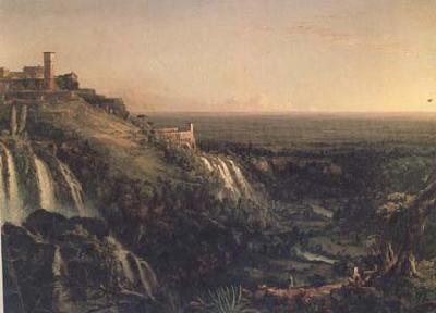 Thomas Cole The Cascatelli,Tivoli,Kooking Towards Rome (mk13)